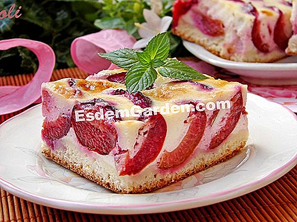 Печени ябълки и кестен крем