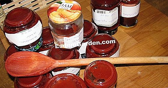 Három lekvár nyári gyümölcsökkel